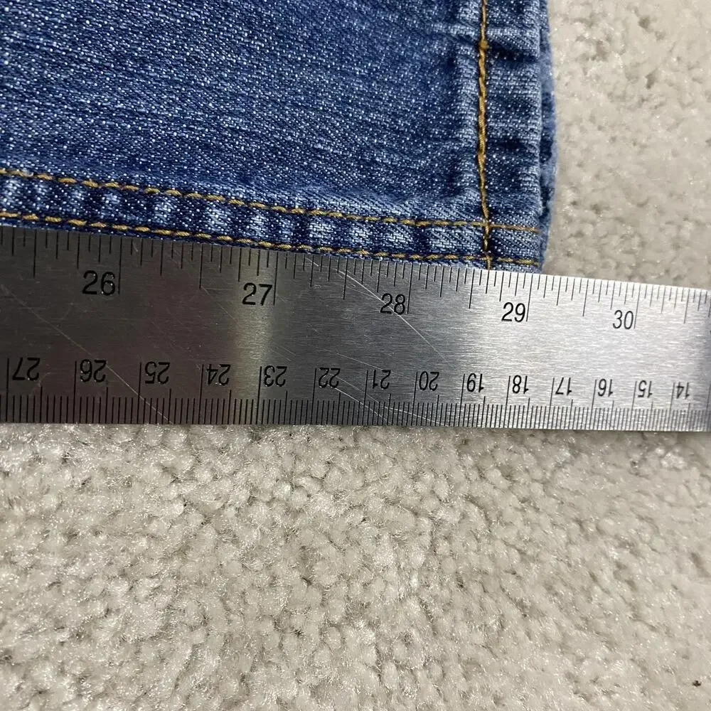 Levis 559 Jeans Mens 36x30 Blue Medium Wash Relaxed Straight Zip Fly Denim